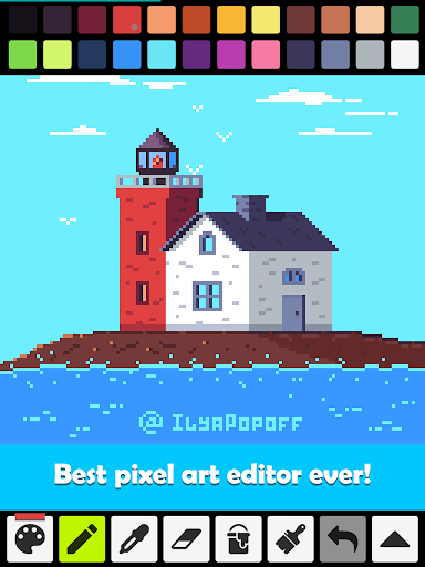 Pixel Studio: pixel art editor - عکس برنامه موبایلی اندروید