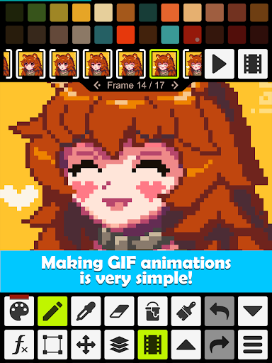 Pixel Studio: pixel art editor - عکس برنامه موبایلی اندروید