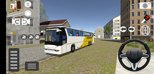 Luxury Indian Bus Simulator - Gameplay image of android game