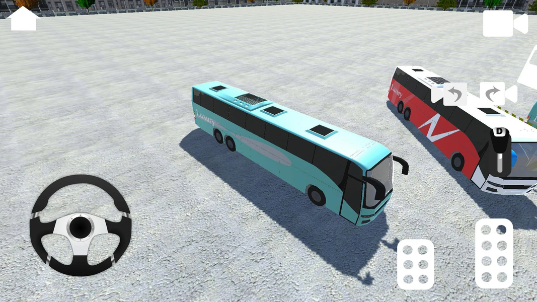 Coach Bus Parking 3D - Gameplay image of android game