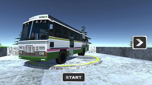 Extreme Off Road Bus Simulator - Gameplay image of android game