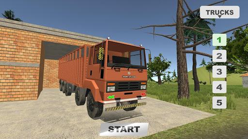 Indian Truck Simulator 2 - Gameplay image of android game