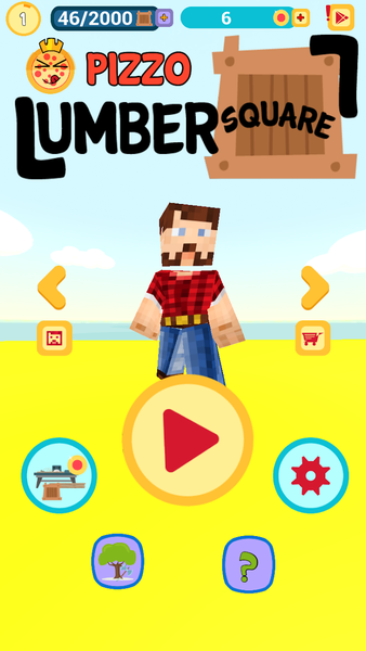 Lumbersquare - Timber Tycoon - عکس برنامه موبایلی اندروید