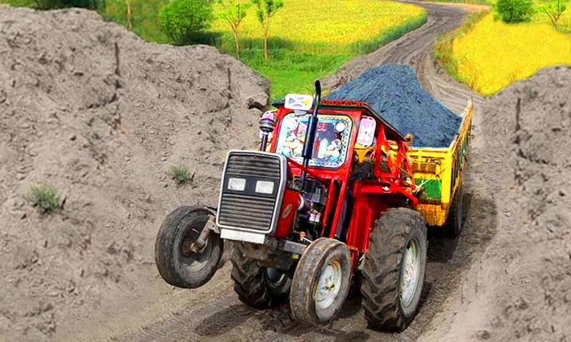 Cargo Tractor Trolley Driver - عکس بازی موبایلی اندروید