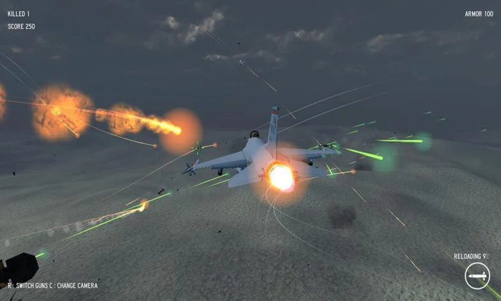 Plane War - Gameplay image of android game