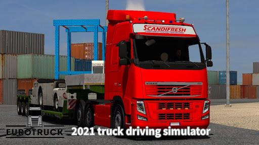 Euro Truck Driving ۲۰۲۱ High Truck Simulator - عکس بازی موبایلی اندروید