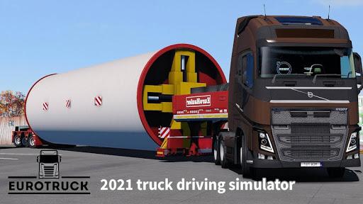Euro Truck Driving ۲۰۲۱ High Truck Simulator - عکس بازی موبایلی اندروید
