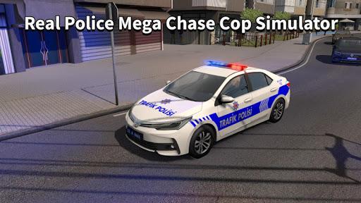 Police Car Chase Thief Real Po - Gameplay image of android game