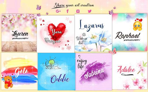 Calligraphy Name Art Maker - عکس برنامه موبایلی اندروید