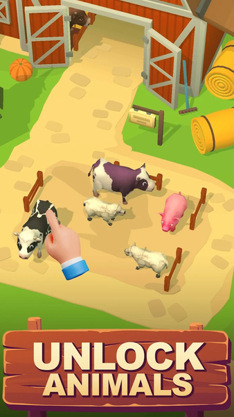 Farm Animal Parking Jam Puzzle - Gameplay image of android game