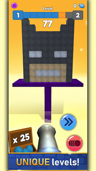 Knock Blocks - Ball Shooter ۳D - عکس بازی موبایلی اندروید