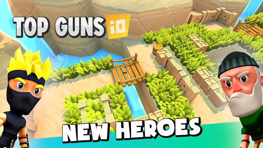 TopGuns.io - Battle Royale - Gameplay image of android game