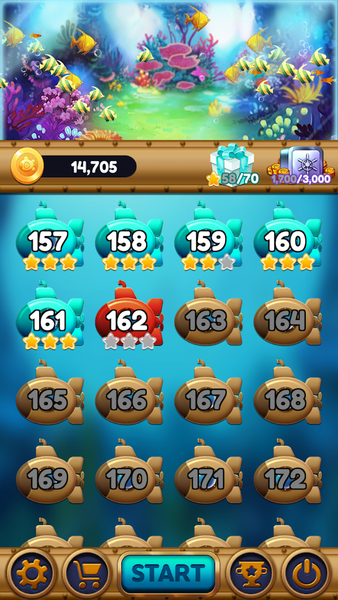 Jewel of Deep Sea: Match۳ Game - عکس بازی موبایلی اندروید