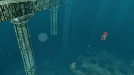 Underwater VR - Gameplay image of android game