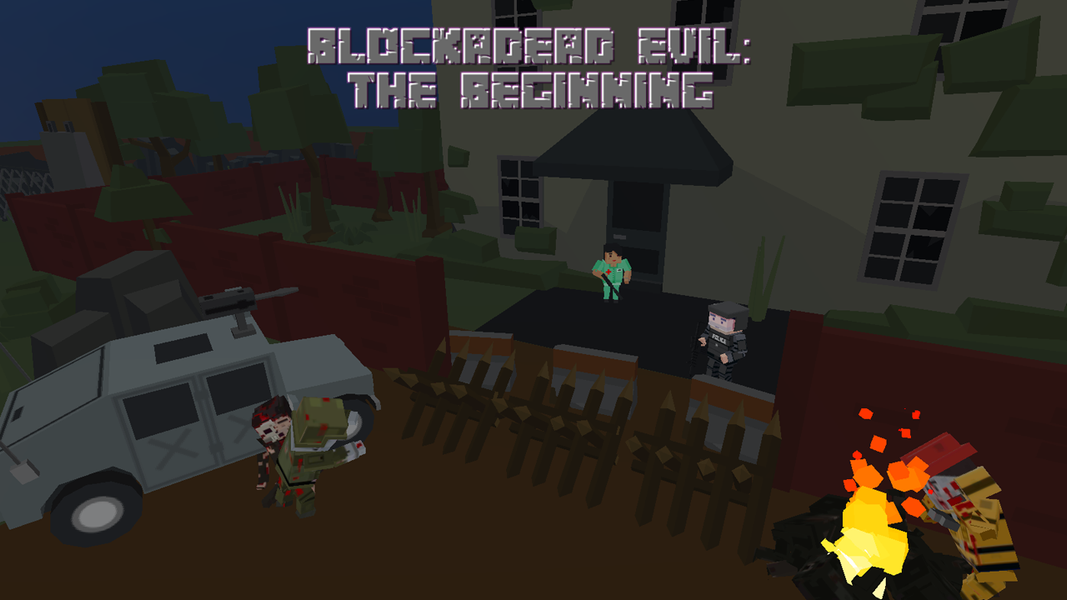 Blockadead Evil: The Beginning - Image screenshot of android app