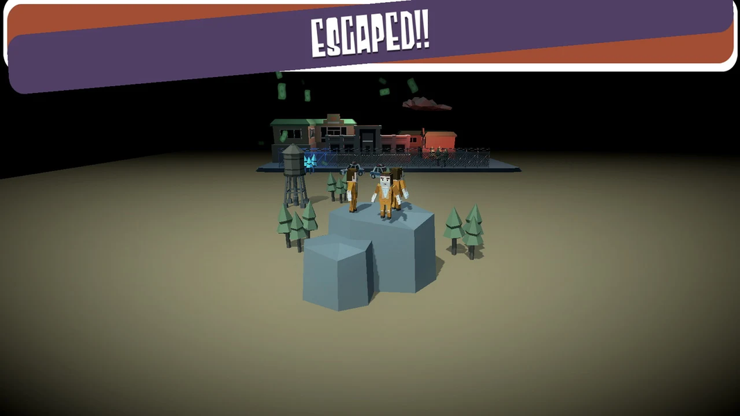 Blocky Prison Break - Gameplay image of android game