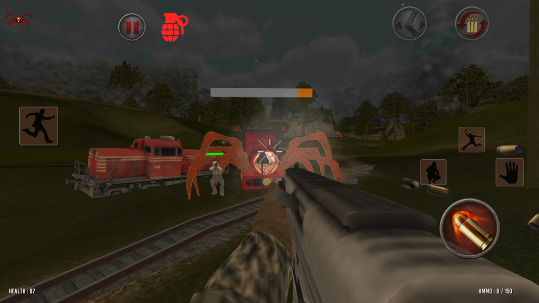 Horror Train: Undead Shooter - عکس بازی موبایلی اندروید