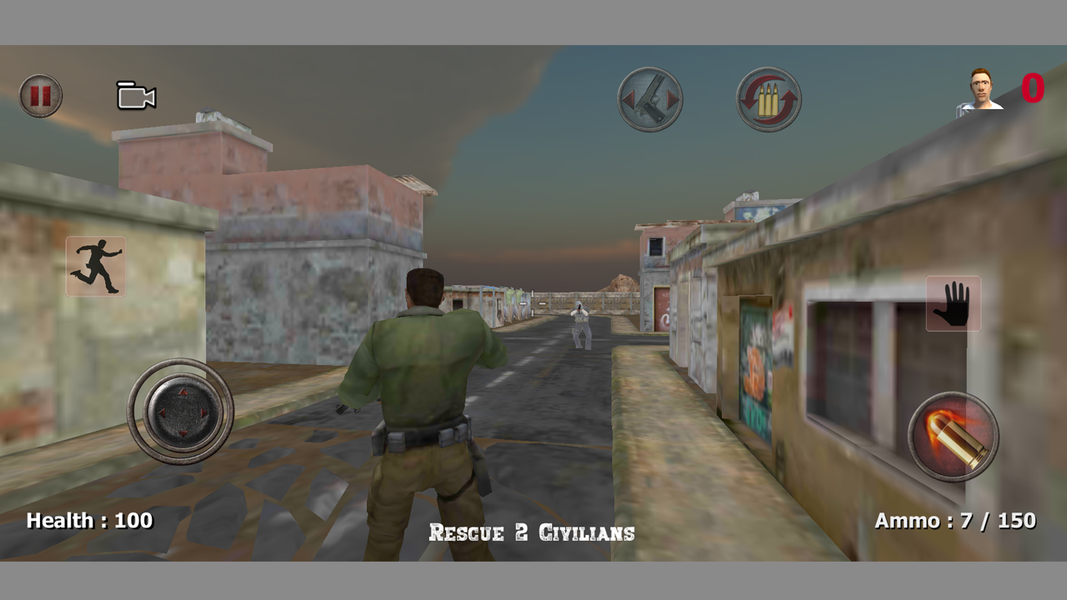 Urban Counter Terrorist War - Gameplay image of android game