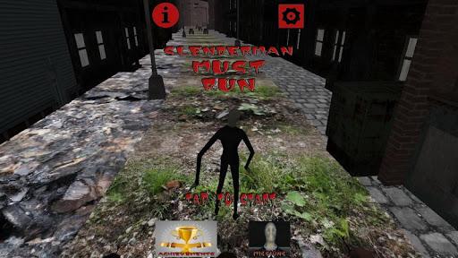 Slenderman Must Run - Gameplay image of android game