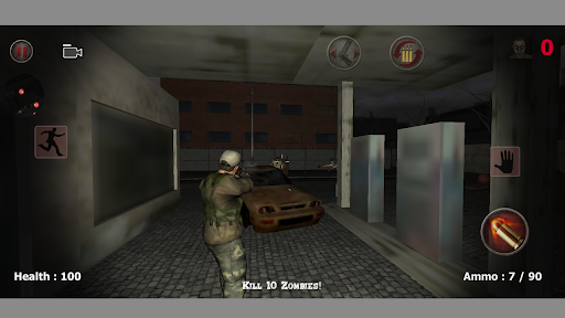 Urban Counter Zombie Warfare - Image screenshot of android app