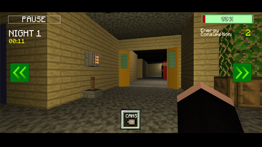 Bald Angry Teacher Five Nights at School - Gameplay image of android game