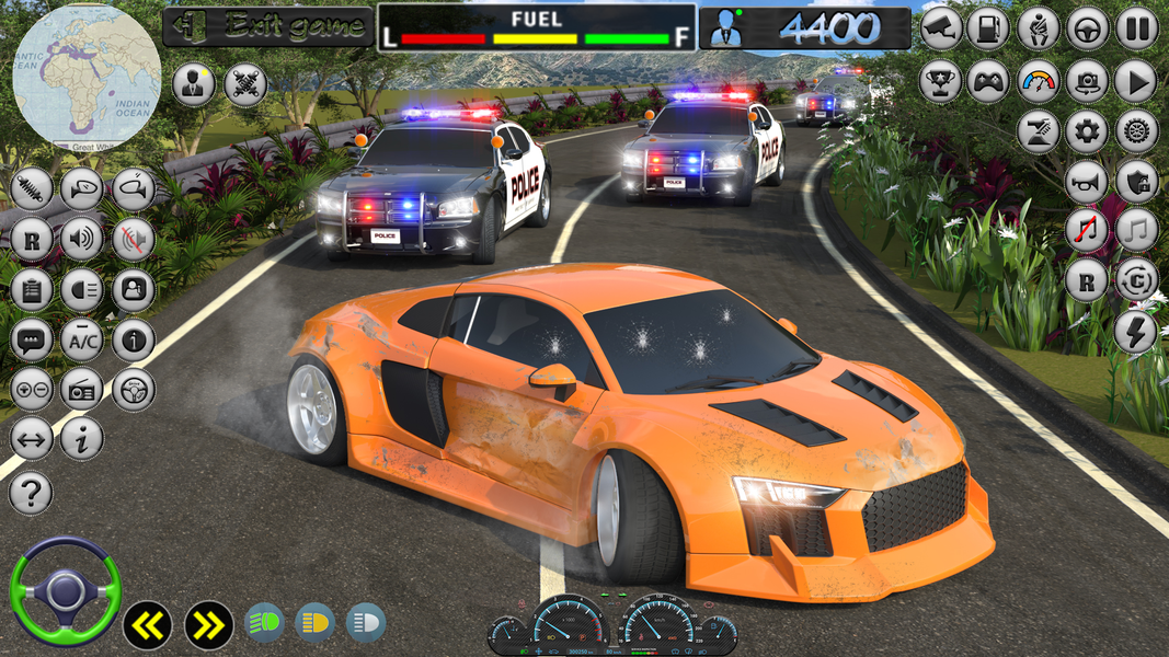 Police Car Chase Cop Games ۳d - عکس بازی موبایلی اندروید