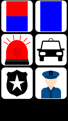 police lights - Image screenshot of android app