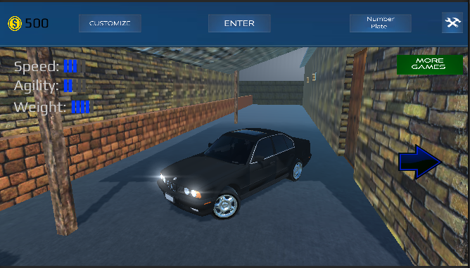 German Car Simulator Game - Gameplay image of android game