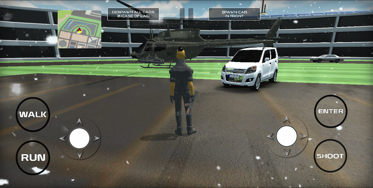 Indian Car Simulator Game - Gameplay image of android game