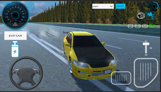 Japan Car Simulator Game - Gameplay image of android game