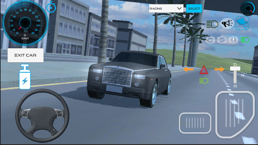 Rolls Royce Car Game Simulator - Gameplay image of android game
