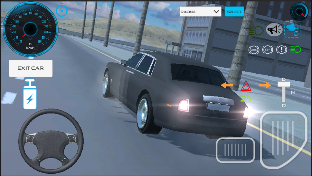 Rolls Royce Car Game Simulator - Gameplay image of android game