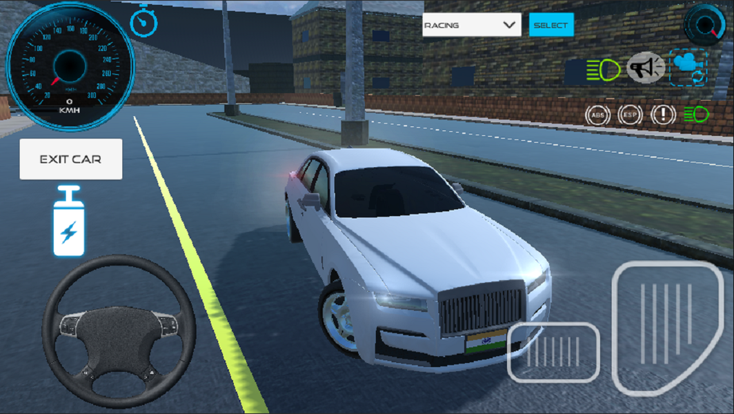 India Super Cars Game - Gameplay image of android game
