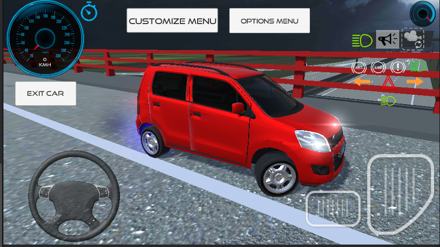 Suzuki Car Simulator Game - Gameplay image of android game