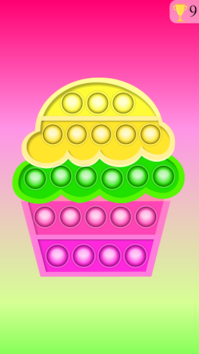 Pop It Cake Game - Image screenshot of android app