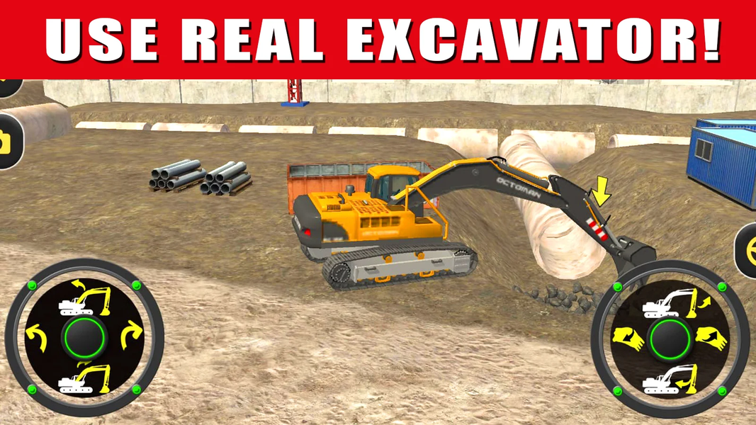 Legendary Excavator Simulator - عکس بازی موبایلی اندروید