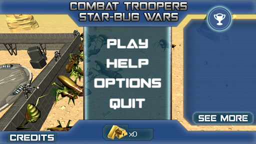 Combat Troopers - Star Bug War - Gameplay image of android game