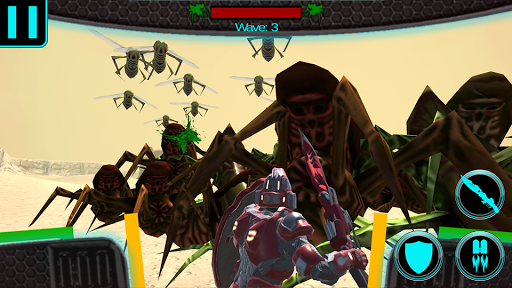 Combat Troopers - Star Bug War - Gameplay image of android game