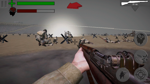 Medal Of Valor D-Day WW2 FREE - Gameplay image of android game