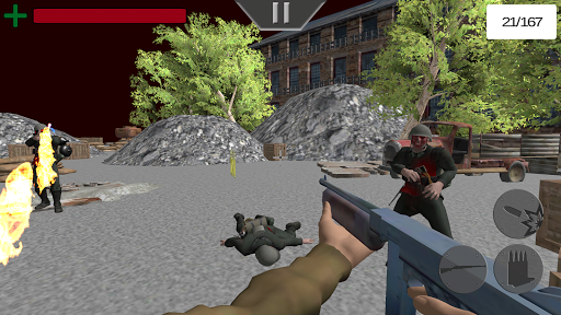 Medal Of Valor 3 Zombies - WW2 - Gameplay image of android game