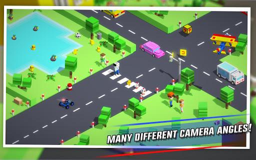 Crossy Brakes: Blocky Road Fun - عکس بازی موبایلی اندروید