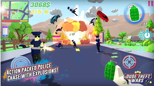 Dude Theft Wars Shooting Games - عکس بازی موبایلی اندروید