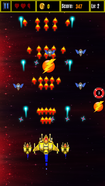 Space Team- Space Shooter Game - Gameplay image of android game