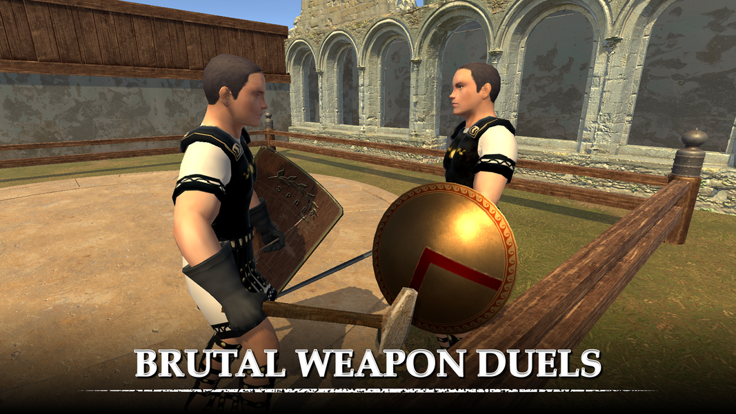 Half Blood Gladiator Duel - Gameplay image of android game
