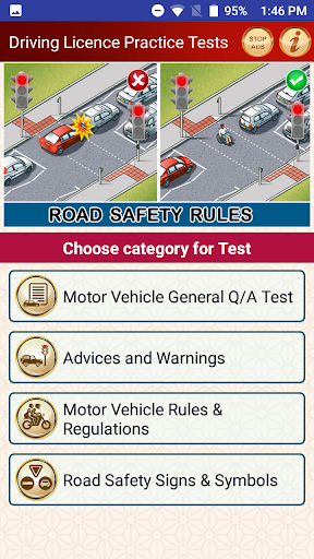 Driving Licence Practice Tests - Image screenshot of android app