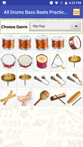 Drums Bass Beats Music Studio - عکس برنامه موبایلی اندروید