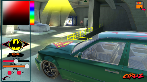 Benz E500 W124 Drift Simulator - عکس بازی موبایلی اندروید