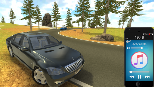 Benz S600 Drift Simulator - Image screenshot of android app