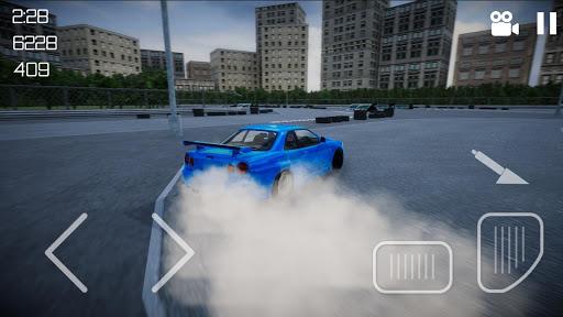 Drifting Nissan Car Drift - Gameplay image of android game