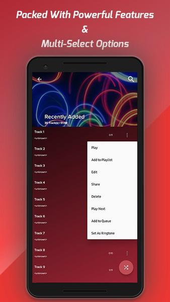 Pi Music Player – پخش موسیقی - عکس برنامه موبایلی اندروید
